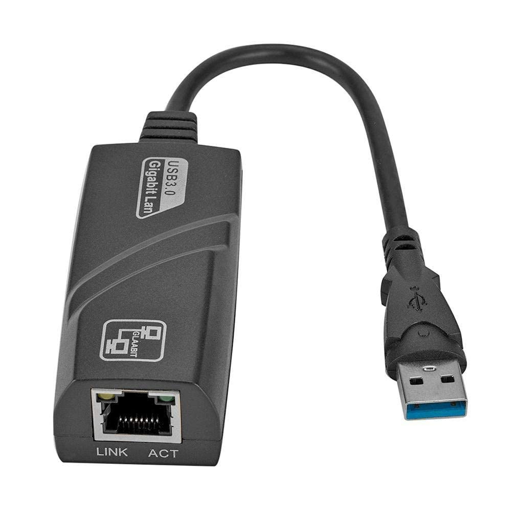 Converters and Extenders - USB TO LAN GIGA Ethernet Adapter Network Wired Cable Gigabit RJ45 LAN Converter -Speed Upto 10/100 Mbps Compatible with Laptop PC Desktop
