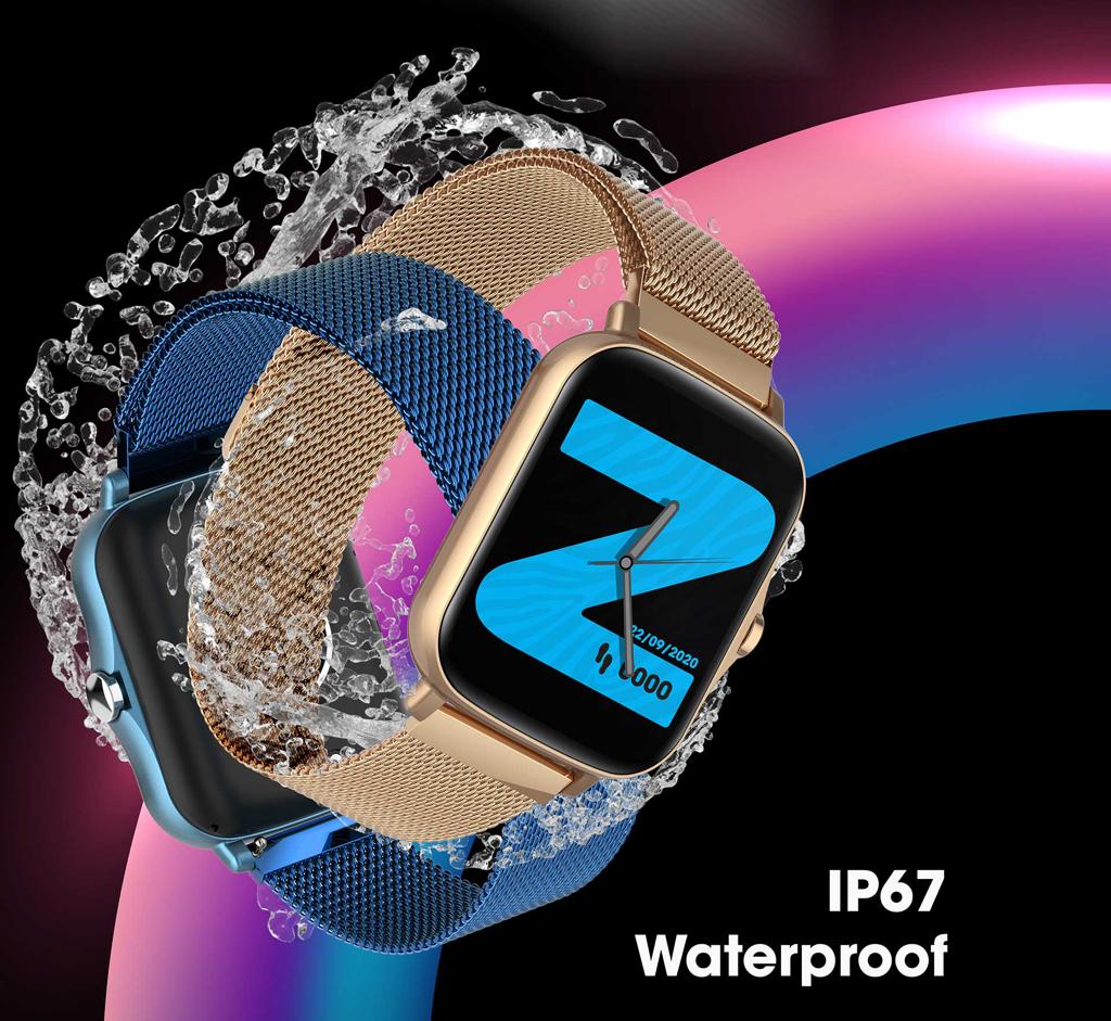 The Ultimate Strings - Smart Gadgets - Smart Watch Zebronics Calling with Music Fit6220CH Metallic