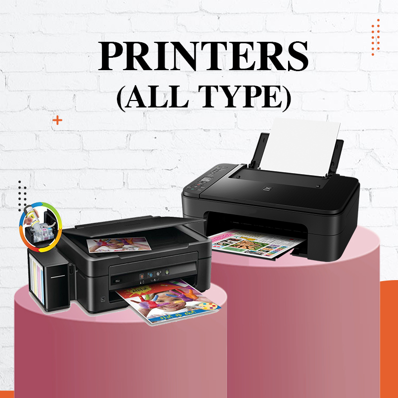 Smart Gadgets and Printers With Accessories - Printers All Types