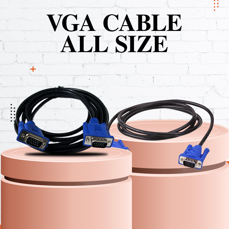 Cables All Types - VGA Cable All Size
