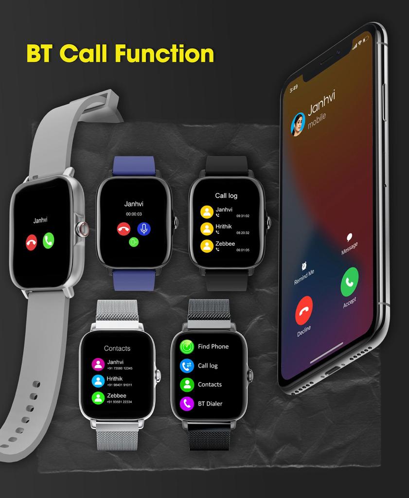 The Ultimate Strings - Smart Gadgets - Smart Watch Calling Zebronics ZEB-FIT380CH