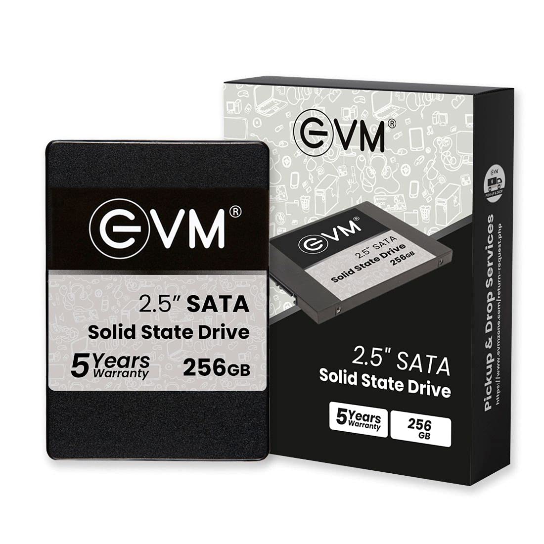 Hard Drive and SSD - SSD 256GB EVM25  2.5 "INCH SATA