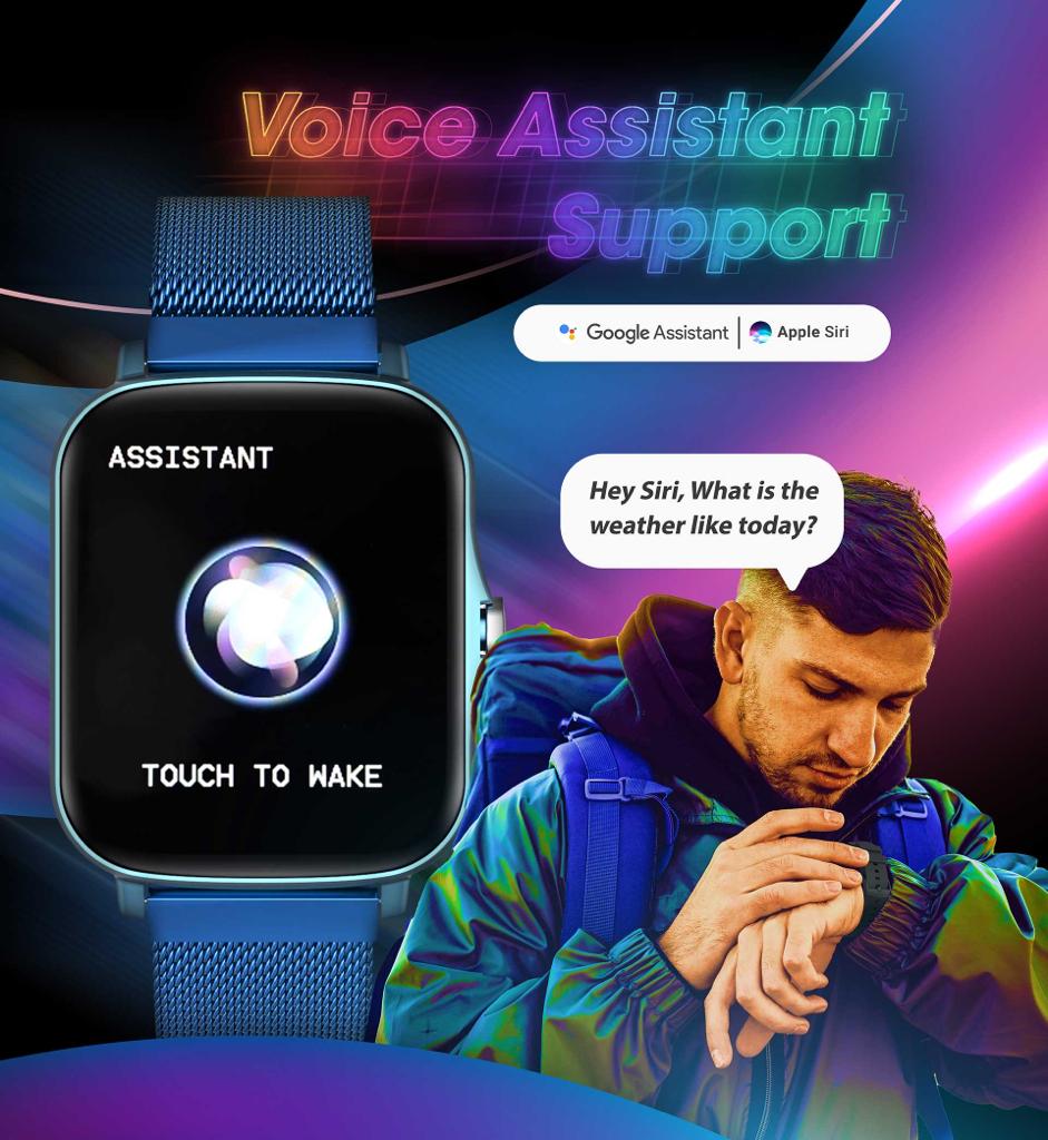 The Ultimate Strings - Smart Gadgets - Smart Watch Zebronics Calling with Music Fit6220CH Metallic
